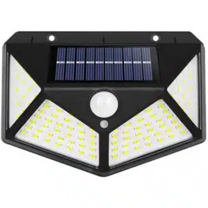 Lampara Solar 100 leds para Exteriores