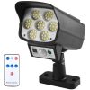 Cámara de Seguridad Solar Falsa - Detección de Movimiento IP5X
