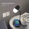 Lámpara de Escritorio LED con Bocina y Cargador Inalámbrico - Image 5
