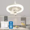 Lámpara Ventilador de Techo 36W - Aspas de Plástico Color Blanco - Image 7
